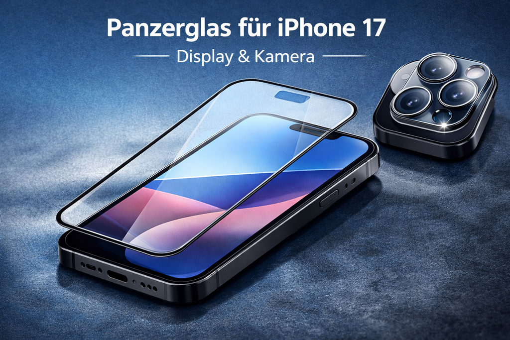 HD Bildschirmschutz  für iPhone 17/17Pro/17Pro Max - 9H Härteschutz - 3x Displayschutz 1x Kameraschutz