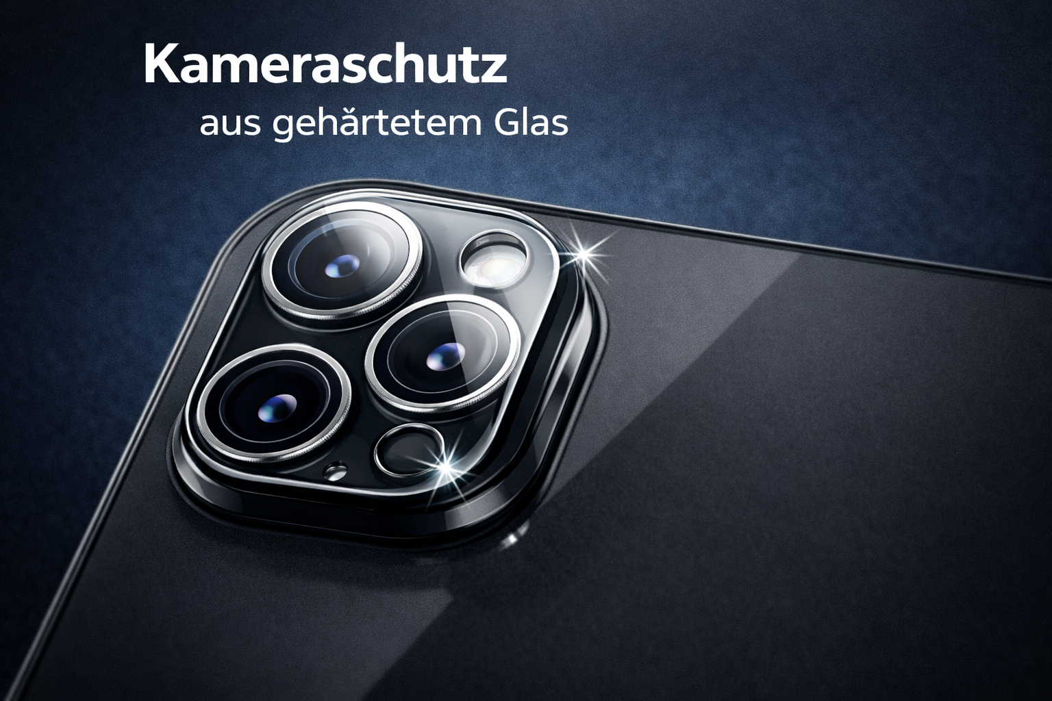 HD Bildschirmschutz  für iPhone 17/17Pro/17Pro Max - 9H Härteschutz - 3x Displayschutz 1x Kameraschutz