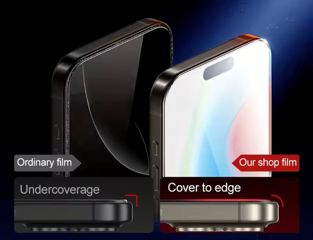 2 Stück Bildschirmschutz für IPhone 16,15,14,13 und weitere Modelle - staubfrei und Kratzsicher