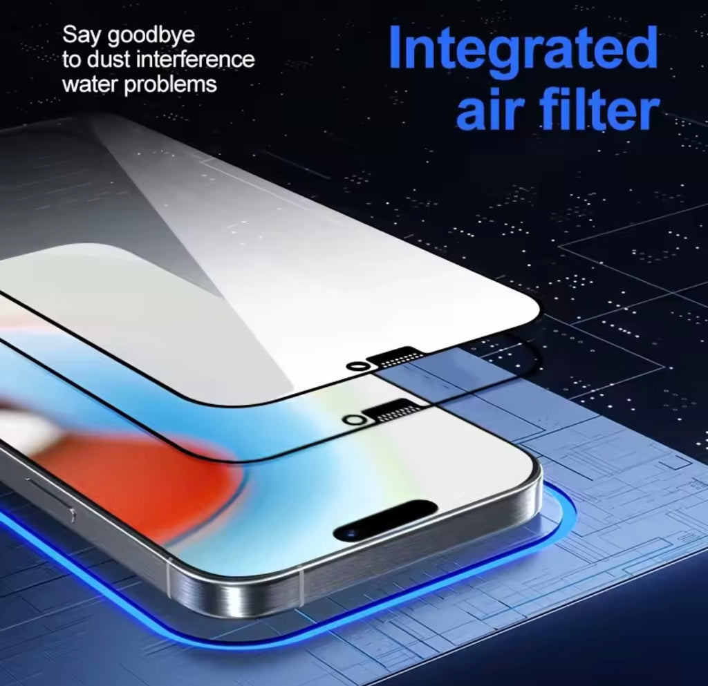 2 Stück Bildschirmschutz für IPhone 16,15,14,13 und weitere Modelle - staubfrei und Kratzsicher