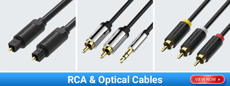Vention RCA-Kabel 3,5 mm auf 2 RCA Splitter RCA-Buchse 3,5-mm-Kabel RCA-Audiokabel für Smartphone, Verstärker, Heimkino, AUX-Kabel RCA
