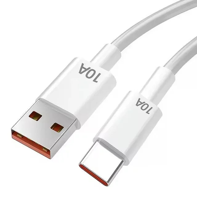 120W 10A USB-auf-Typ-C-Kabel (0,3/1 m/1,5 m/2 m) – Superschnellladekabel für Android-Geräte