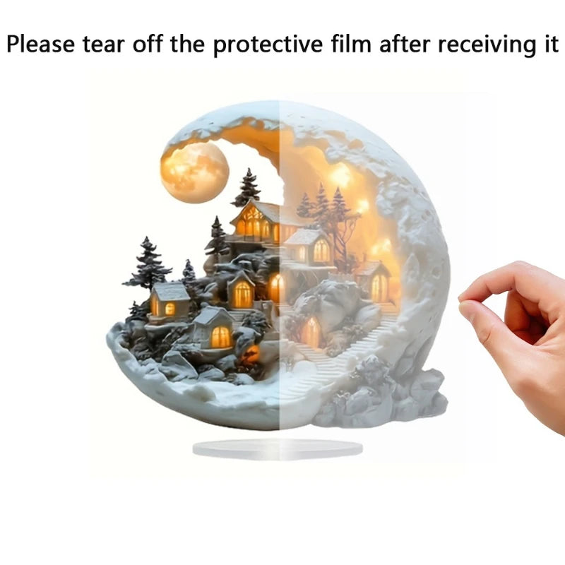 Schreibtischdekoration, 1 Stück, Weihnachtsdekoration im Bohème-Stil, vielseitig einsetzbar fürs Schlafzimmer, einzigartige Geschenkidee