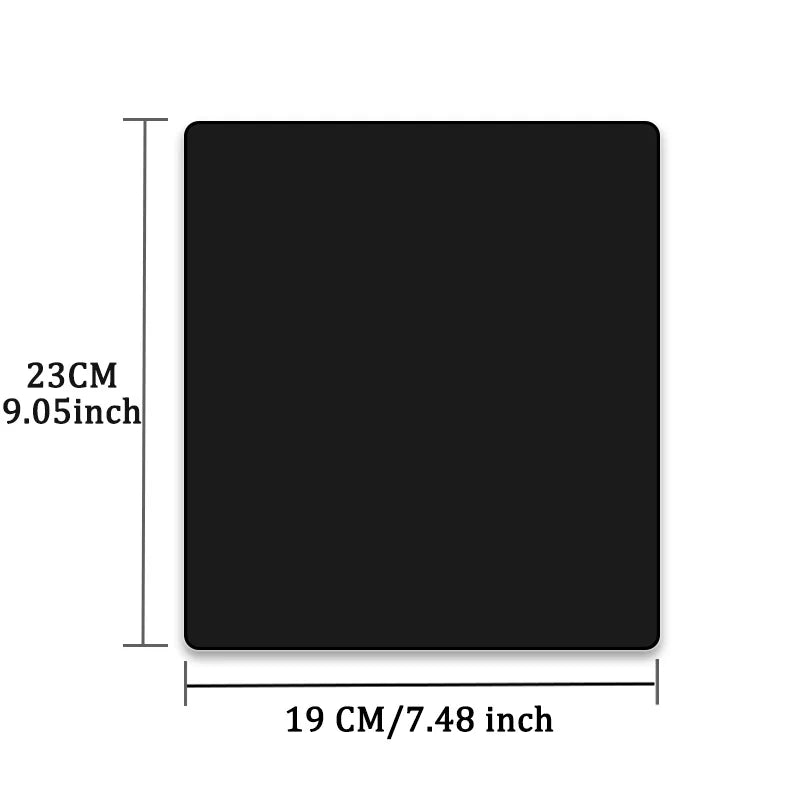 Kleines PU-Mauspad, rutschfest, für Gaming-Desktop-Computer, aus Leder, wasserdicht, kratzfest, leicht zu reinigen For PC Laptop Desktop