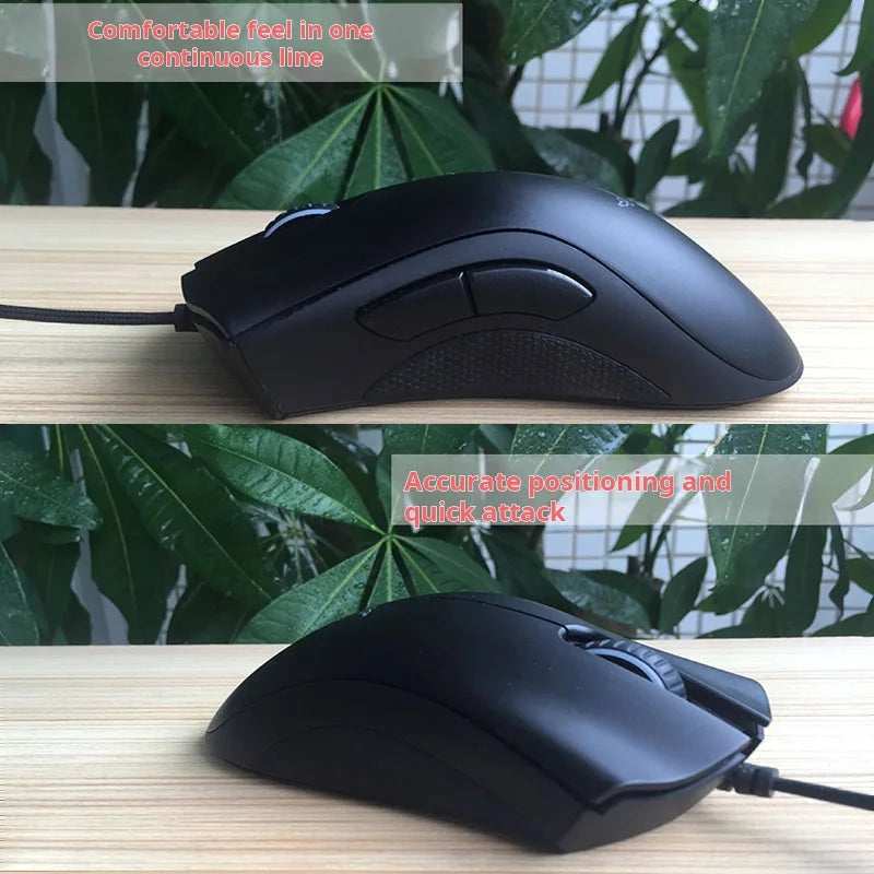 Razer Deathadder Viper Standard Edition 6400 Kabelgebundene Gaming-Maus Neu für E-Sport und League of Legends