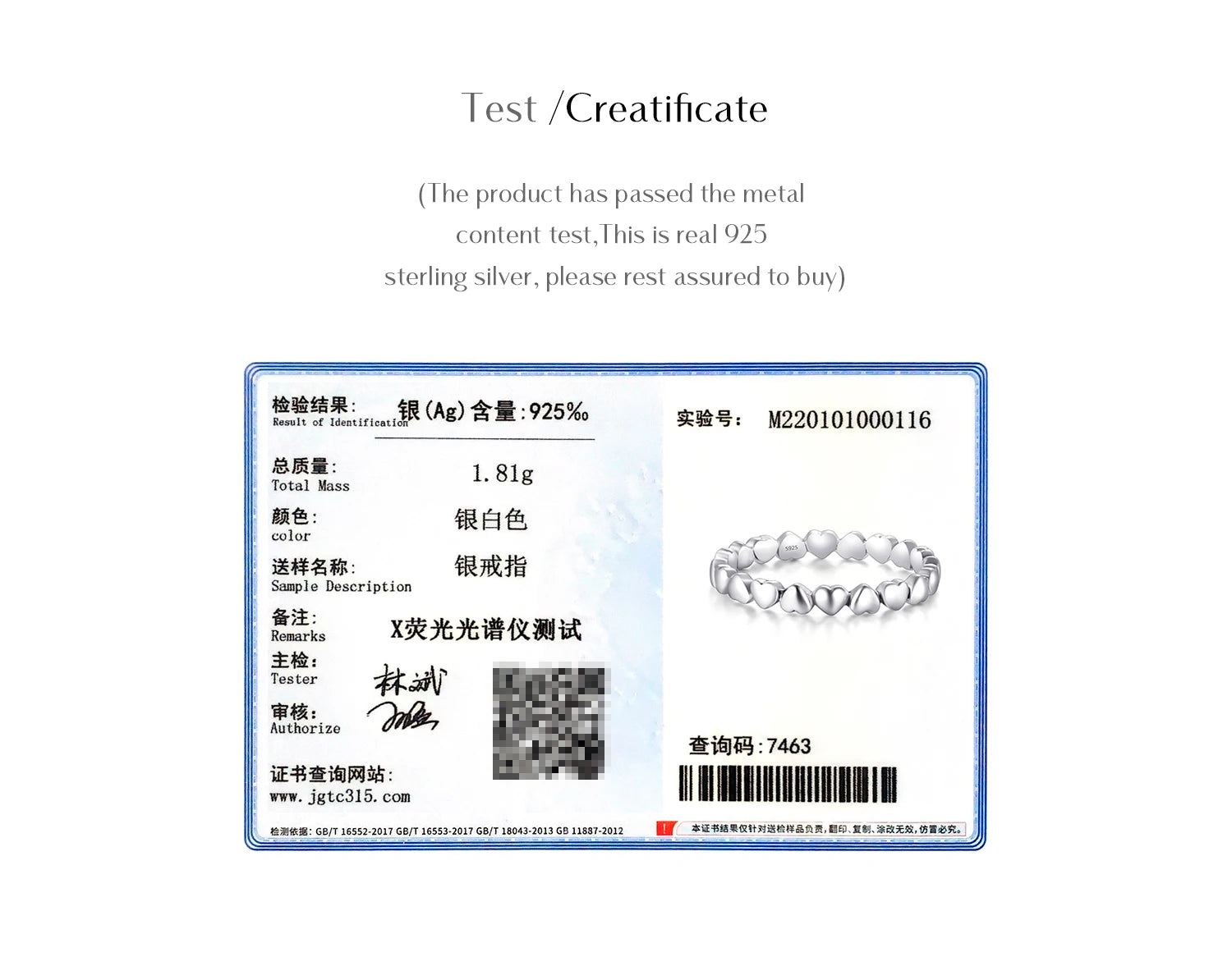 Heißer, authentischer und origineller Herz-Fingerring aus 100 % massivem 925er Sterlingsilber – Schmuckstück für ewige Liebe – perfektes Valentinstagsgeschenk