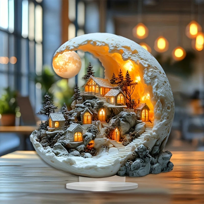 Schreibtischdekoration, 1 Stück, Weihnachtsdekoration im Bohème-Stil, vielseitig einsetzbar fürs Schlafzimmer, einzigartige Geschenkidee