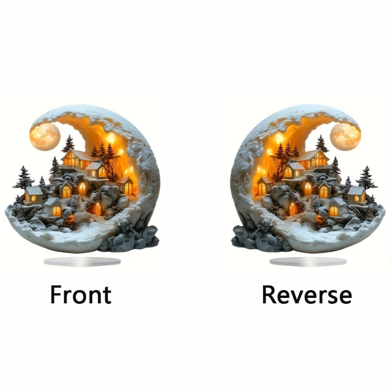 Schreibtischdekoration, 1 Stück, Weihnachtsdekoration im Bohème-Stil, vielseitig einsetzbar fürs Schlafzimmer, einzigartige Geschenkidee