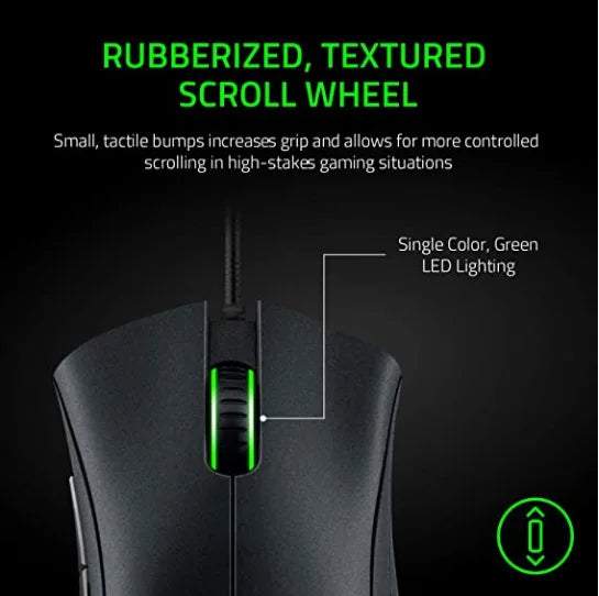 Razer Deathadder Viper Standard Edition 6400 Kabelgebundene Gaming-Maus Neu für E-Sport und League of Legends