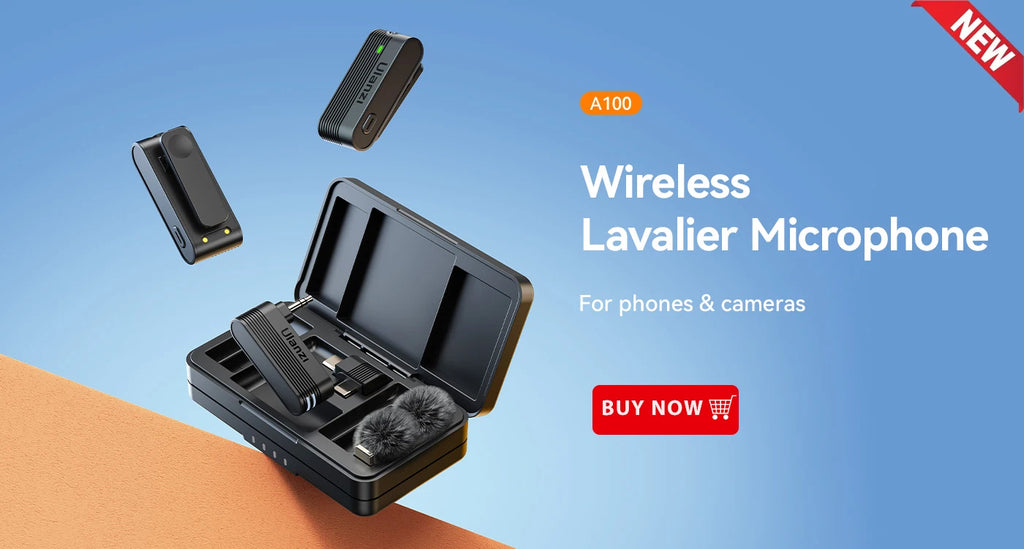 Ulanzi Smartphone-Käfig-Filmemacherkoffer, kleiner U-Rig-Handgriff, Handy-Videostabilisator mit Kaltmontage für iPhone 13, 14, 15 und Android