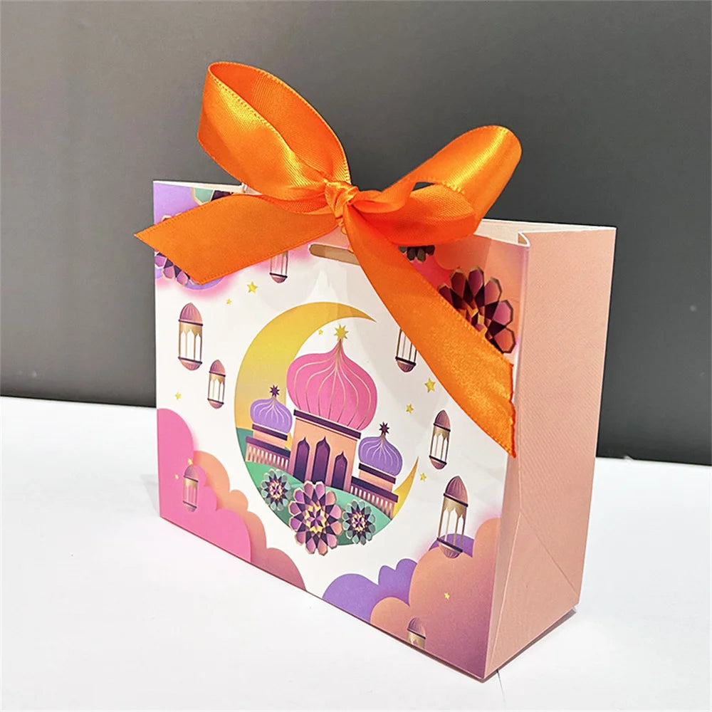5 Stück Eid Mubarak Geschenkboxen, Ramadan Süßigkeiten- und Keksboxen, Eid-Verpackungsmaterial, Ramadan Kareem Geschenkbox, Eid Mubarak Dekoration 2026