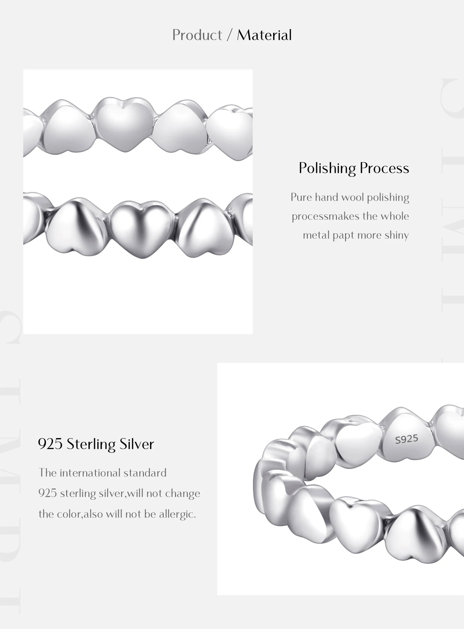 Heißer, authentischer und origineller Herz-Fingerring aus 100 % massivem 925er Sterlingsilber – Schmuckstück für ewige Liebe – perfektes Valentinstagsgeschenk