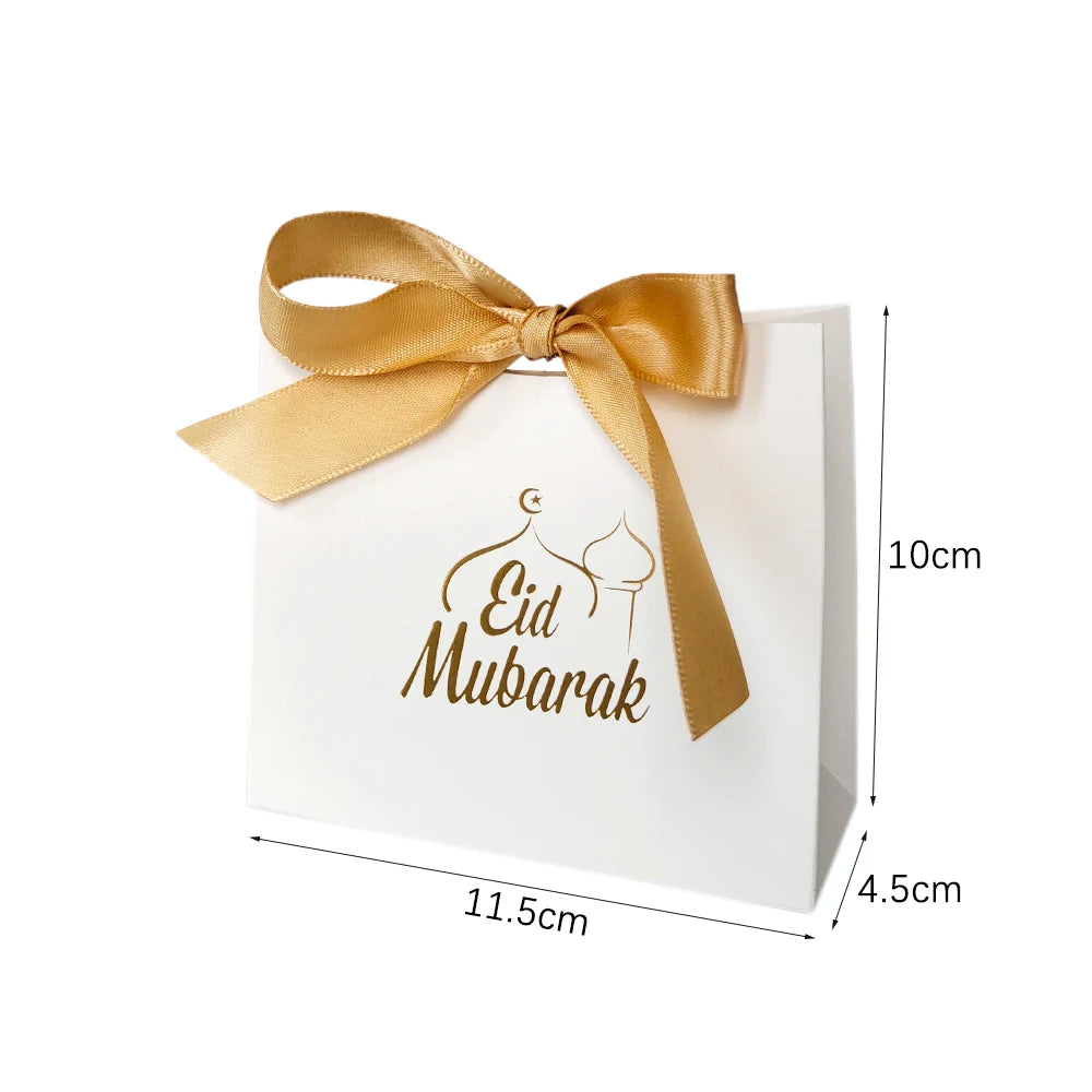 5 Stück Eid Mubarak Geschenkboxen, Ramadan Süßigkeiten- und Keksboxen, Eid-Verpackungsmaterial, Ramadan Kareem Geschenkbox, Eid Mubarak Dekoration 2026