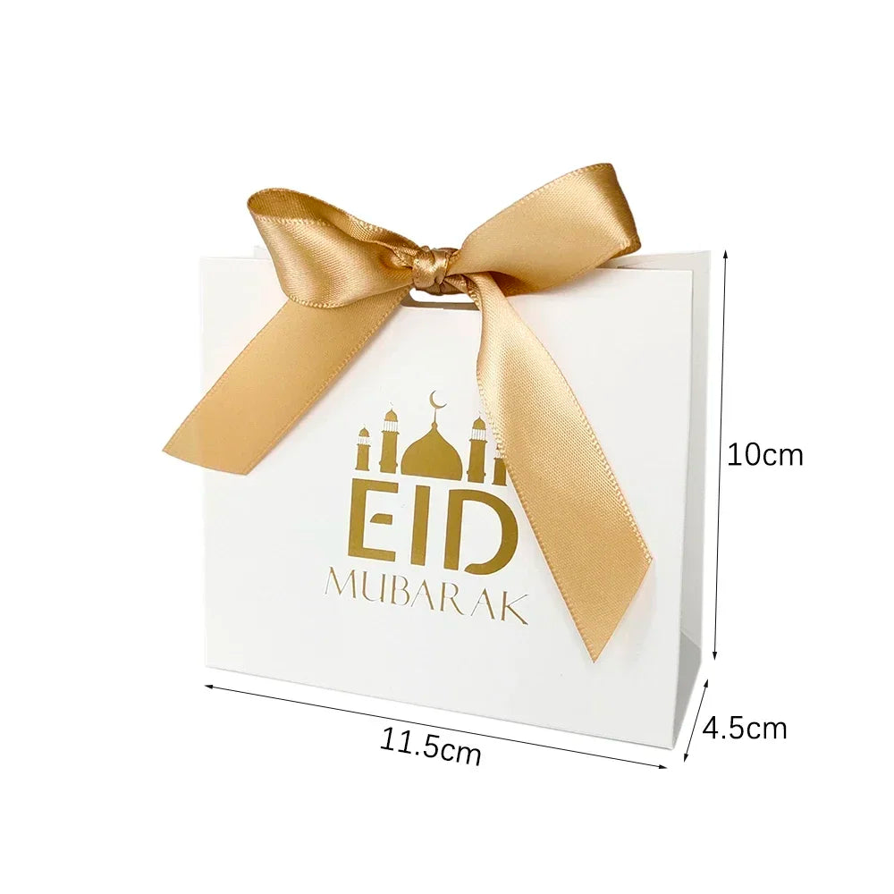 5 Stück Eid Mubarak Geschenkboxen, Ramadan Süßigkeiten- und Keksboxen, Eid-Verpackungsmaterial, Ramadan Kareem Geschenkbox, Eid Mubarak Dekoration 2026