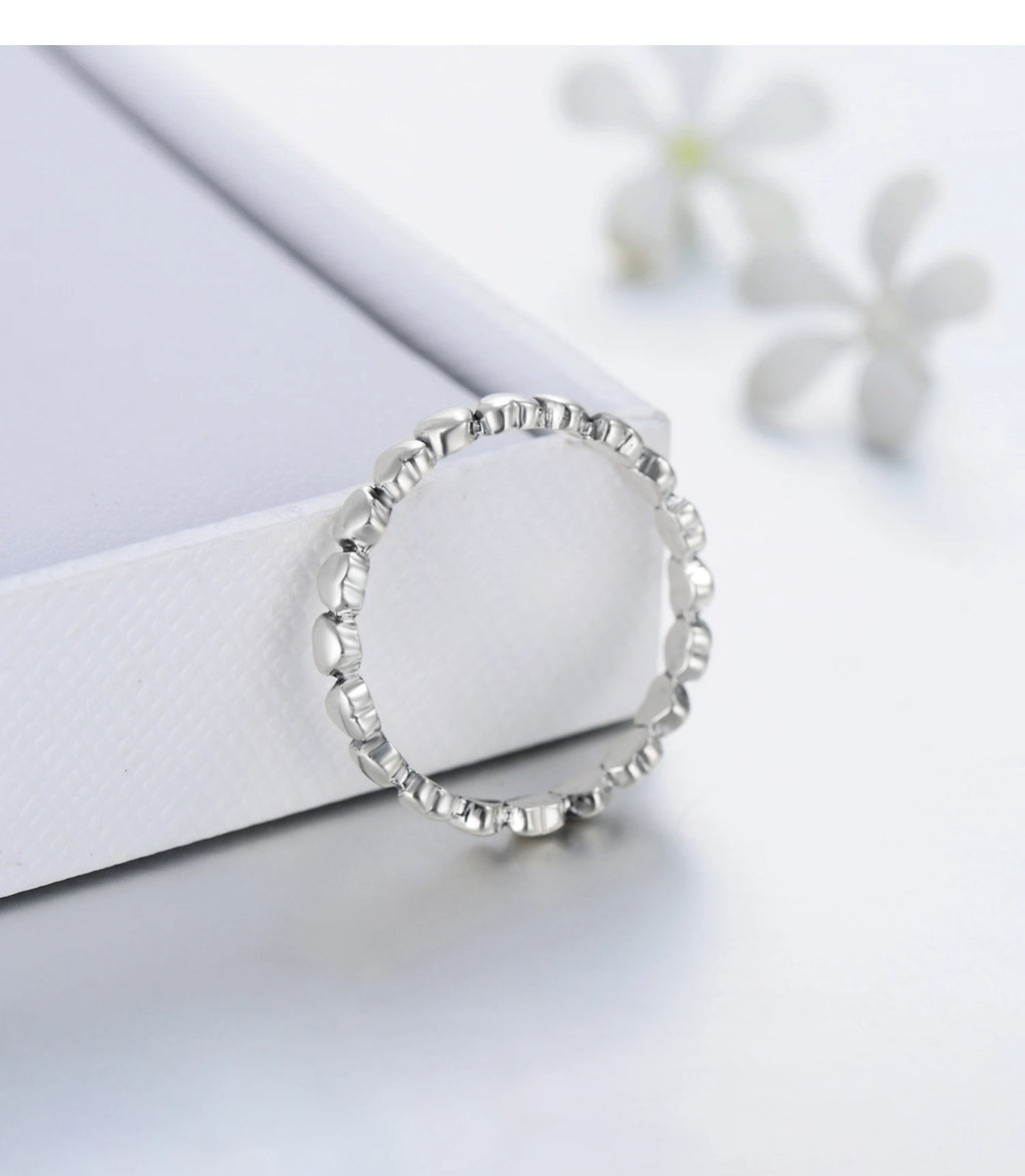 Heißer, authentischer und origineller Herz-Fingerring aus 100 % massivem 925er Sterlingsilber – Schmuckstück für ewige Liebe – perfektes Valentinstagsgeschenk